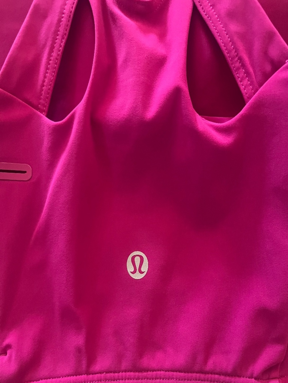 Lululemon Stash It Bra Medium Support, B/C Cup Ripened Raspberry - Picture 6 of 7